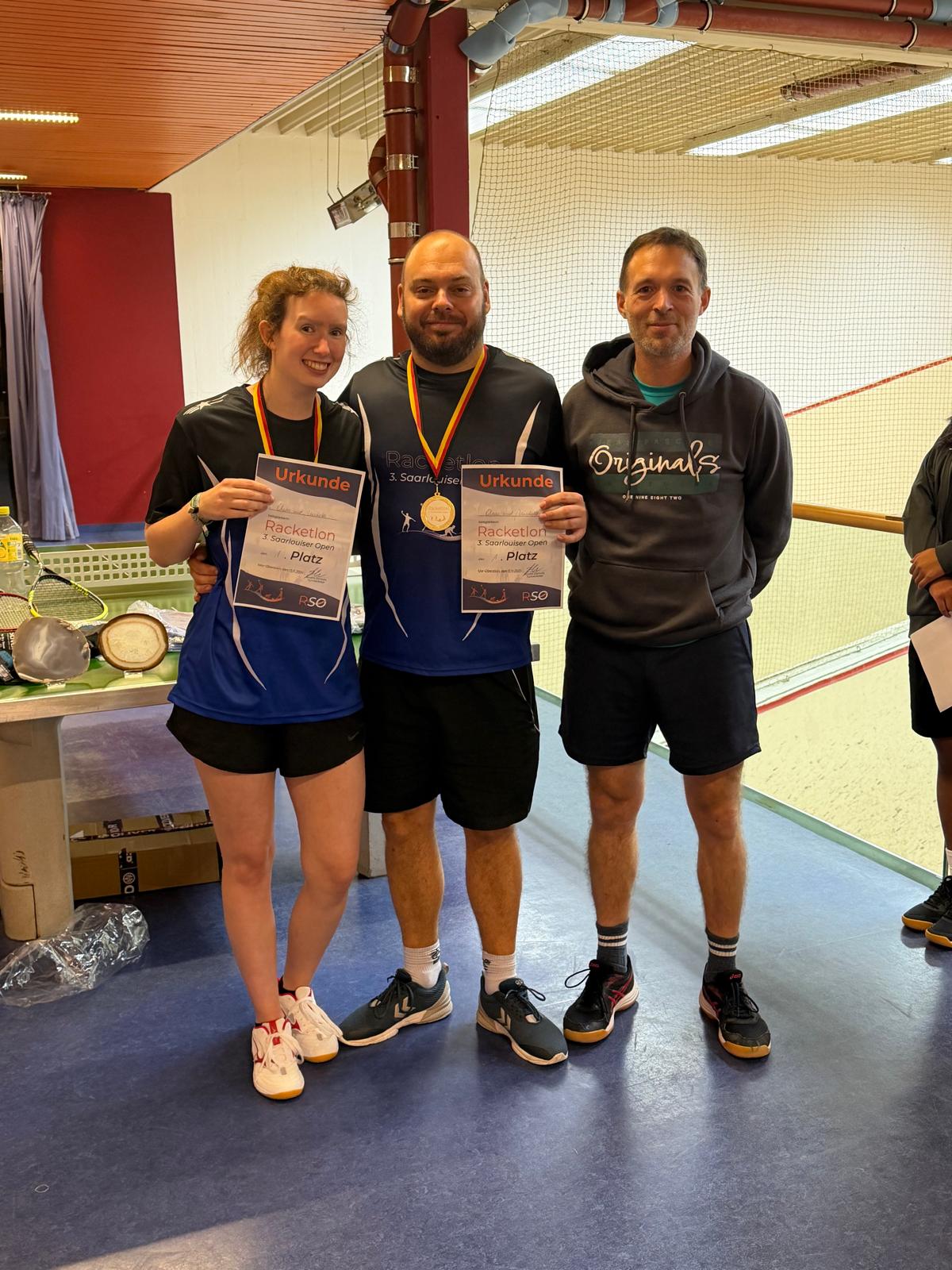 1. Platz Mixed - Oliver & Michelle Bastian